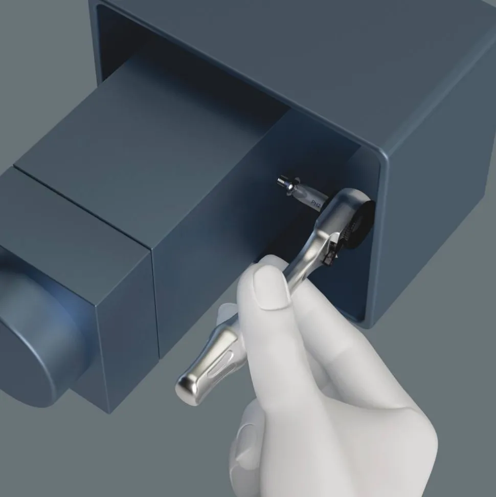 Ratschen- und Bit-Set 'Kraftform Kompakt Zyklop Mini 2' 27-teilig