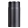 Rauchrohr schwarz Ø 120 x 250 mm