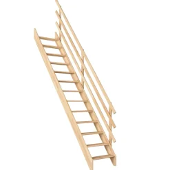 Raumspartreppe 'Burgau' buchefarbend 13 Stufen