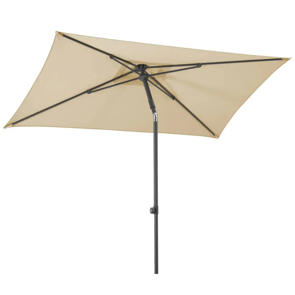 Rechteckschirm 'Sevilla' knickbar 240 x 140 cm