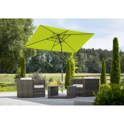 Rechteckschirm 'Tunis' knickbar 270 x 150 cm