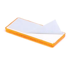 Reflektor selbstklebend 76 mm x 34 mm gelb
