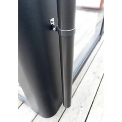 Regenfallrohr anthrazit für SunGarden und SunCover 2 Abläufe