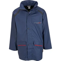 Regenjacke marineblau/rot Gr. L