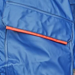 Regenjacke Polyurethan/Polyester marineblau Gr. XL