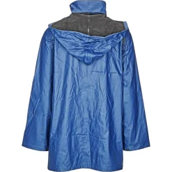 Regenjacke Polyurethan/Polyester marineblau Gr. XL