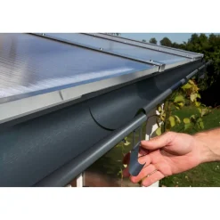 Regenrinnen-Set anthrazit 648 cm