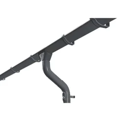 Regenrinnen-Set anthrazit 434 cm