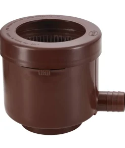 Regensammler 'de Luxe' braun für Fallrohrgrößen 7-10 cm