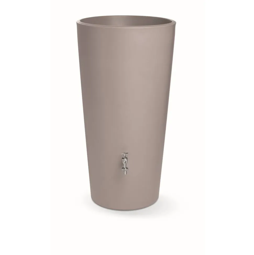 Regenspeicher bepflanzbar 'Rainbowl Flower' mokkafarben 150 l