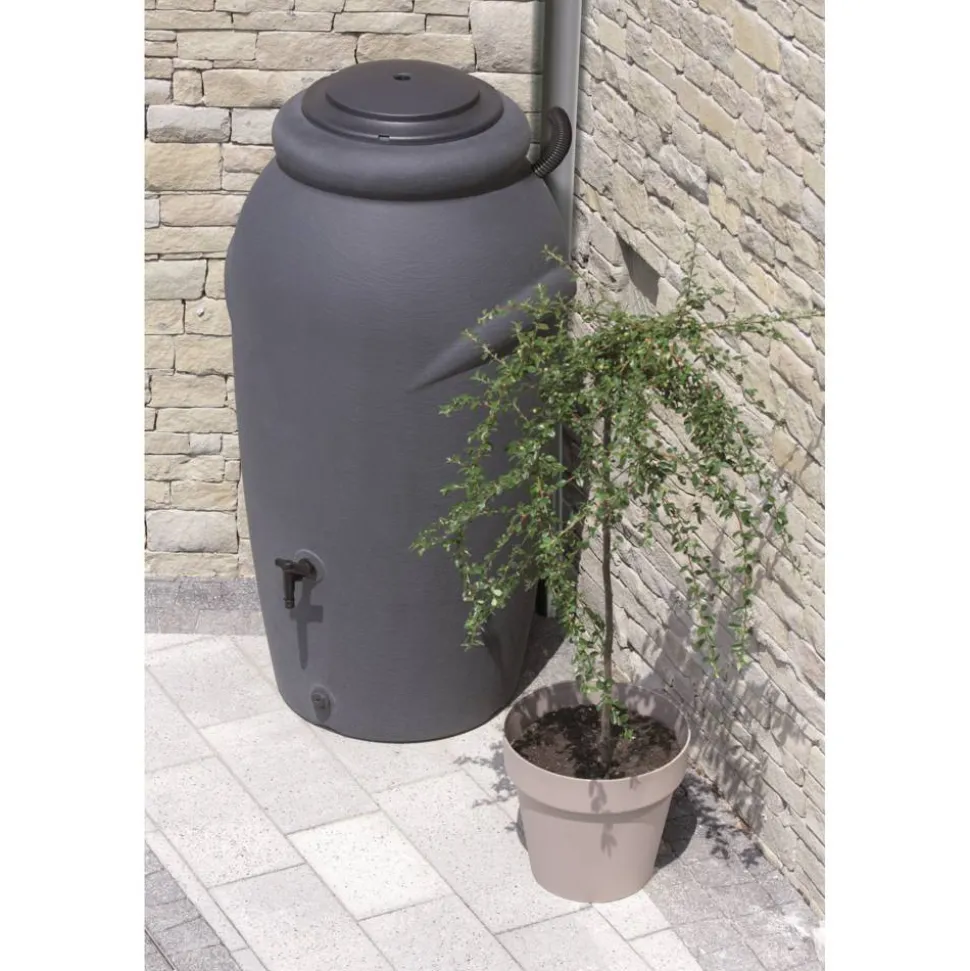 Regentonne 'Aqua Can' anthrazit 210 l