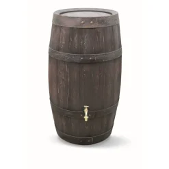 Regentonne 'Barrique' dunkelbraun 250 l