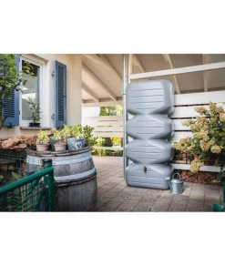 Regentonne 'Basic-Line' hellgrau 700 l