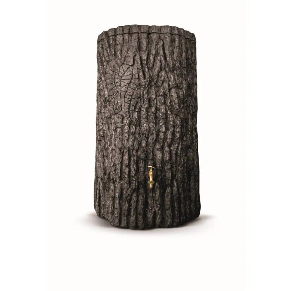 Regentonne 'Evergreen' dunkelbraun 475 l