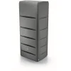 Regentonne 'Tower' granitgrau 260 l