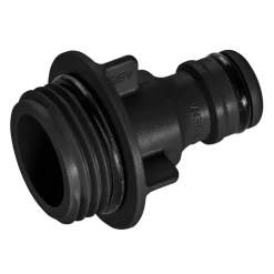 Regner-Anschlussstück schwarz 3/4"