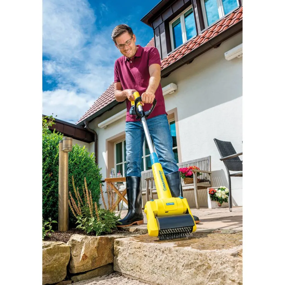 Reinigungsbürste 'Multibrush' gelb 18 V 115-135 cm