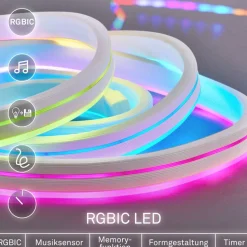 RGBIC-LED-Streifen 3 m 8 W