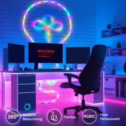 RGBIC-LED-Streifen 2 m 8 W