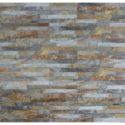 Riemchen 'Mont Blanc' Beton ruggine