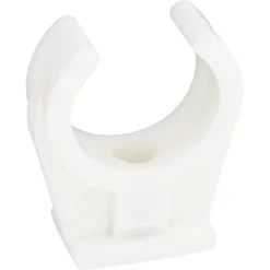 Rohrclip einfach weiß Ø 1,2 cm 10 Stück
