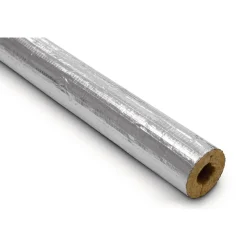 Rohrisolierung 'Wool' Steinwolle Ø 28/20 mm Dämmstärke selbstklebend, 1 m