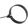 Rohrschellen mit Ringschrauben braun RG 100 2 Stück