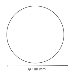 Rohrverbinder Ø 100 mm