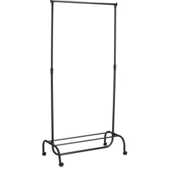 Rollkleiderständer Metall/Kunststoff 86 x 175 x 43 cm