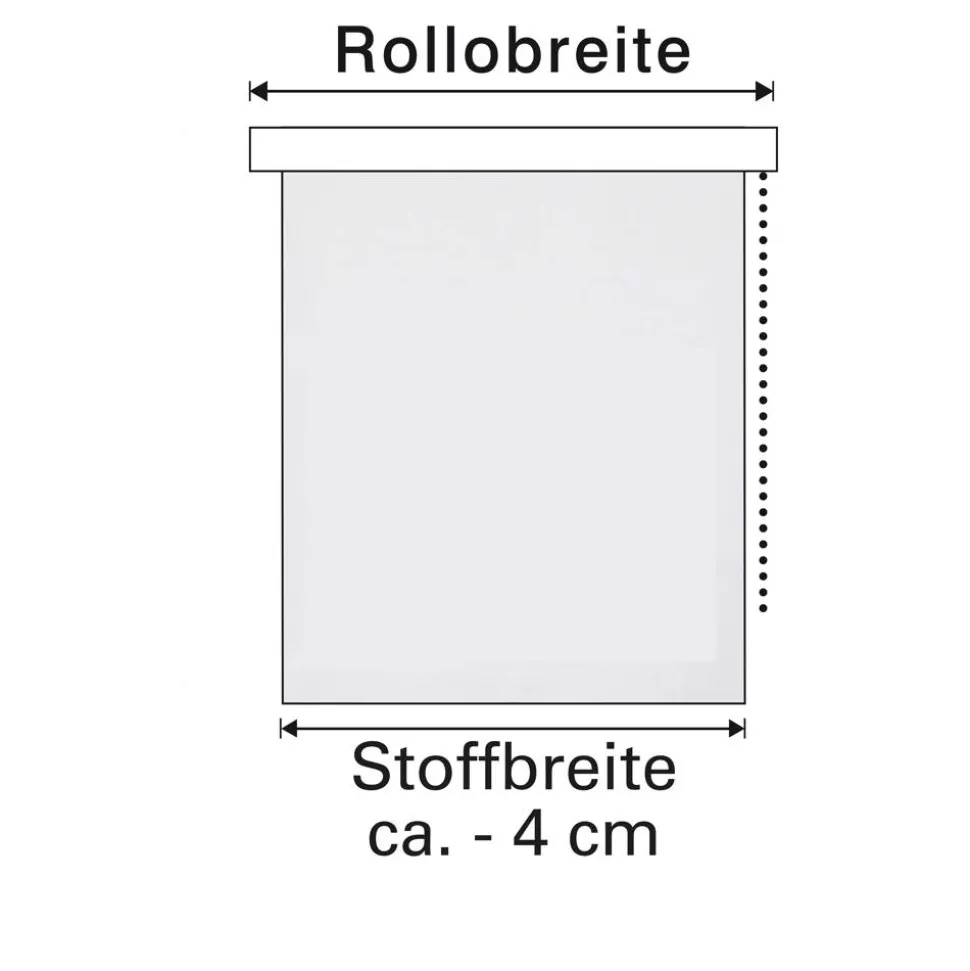 Rollo beige 75 x 150 cm 2-teilig