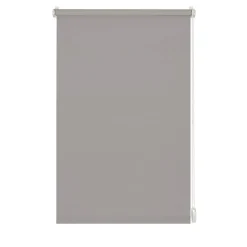 Rollo 'EasyFix' steingrau 90 x 210 cm