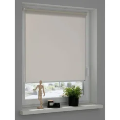 Rollo 'Tizia SW' beige 120 x 150 cm
