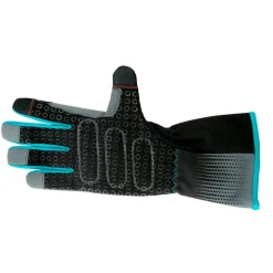 Rosenhandschuhe, Größe 8/M, grau/schwarz
