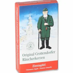 Räucherkerzen Zimtapfel Ø 1 x 2,5 cm, 24 Stück