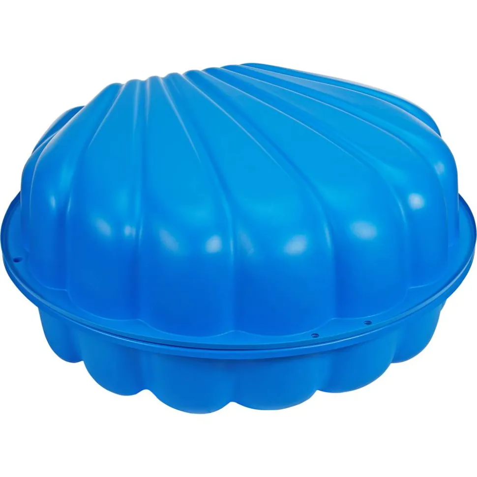 Sand- und Wassermuschel blau 89 x 74 x 22 cm