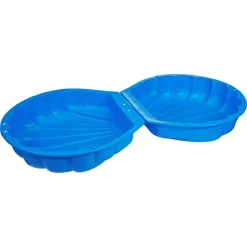 Sand- und Wassermuschel blau 89 x 74 x 22 cm