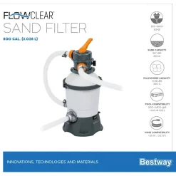 Sandfilteranlage 'Flowclear' 3.028 l/h, 85 W