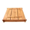 Sandkasten 120 x 120 cm mit Deckel