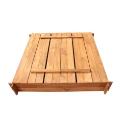 Sandkasten 120 x 120 cm mit Deckel