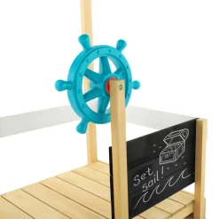 Sandkasten 'Schiff Ahoy' naturbelassen 180 x 92 x 118 cm