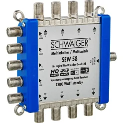 SAT-Multischalter SEW58 Zero Watt