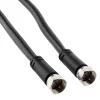 SAT-Verbindungskabel schwarz 90 dB 1,5 m