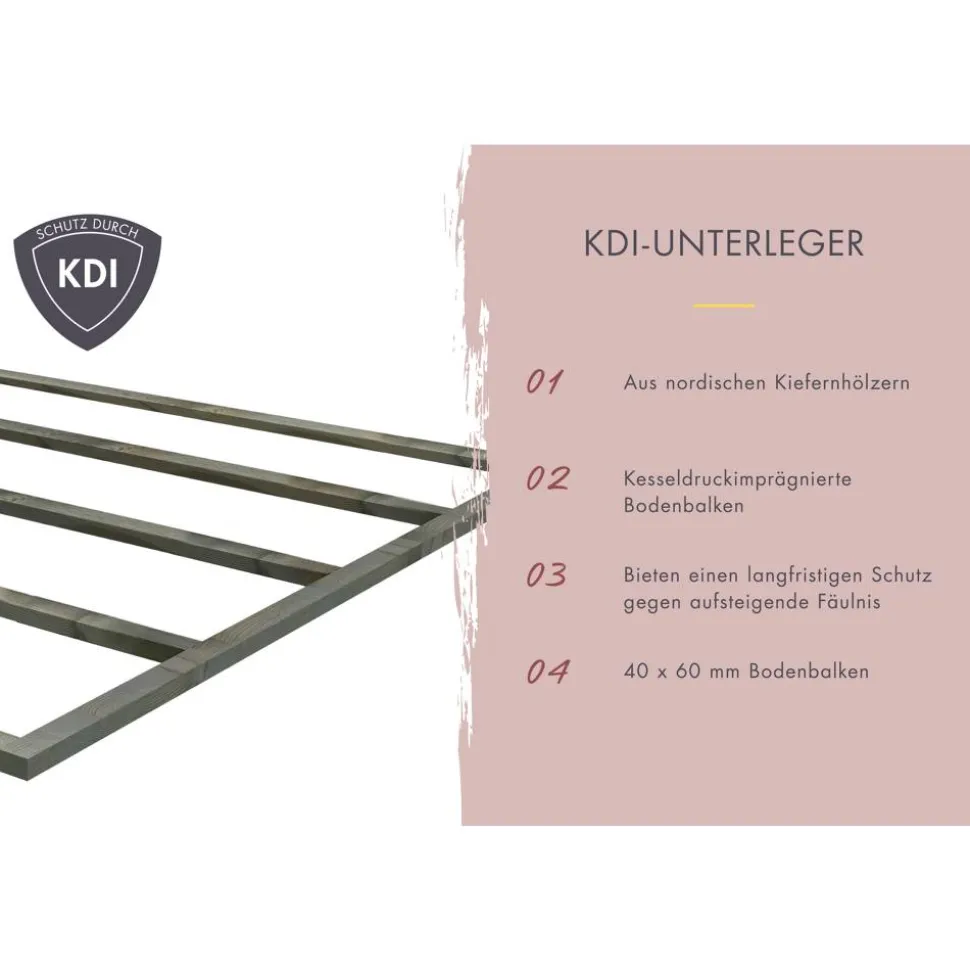 Saunahaus 'Bosco 6' terragrau 9 kW Bio-Ofen externe Steuerung 396 x 231 x 217 cm