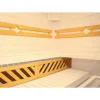 Sauna-Komfortpaket, 2 Rückenlehnen, Liegenblende