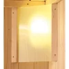 Saunaleuchte 'Premium' Plug and Play IP54, E27, steckerfertige Verbindung zum Steuergerät