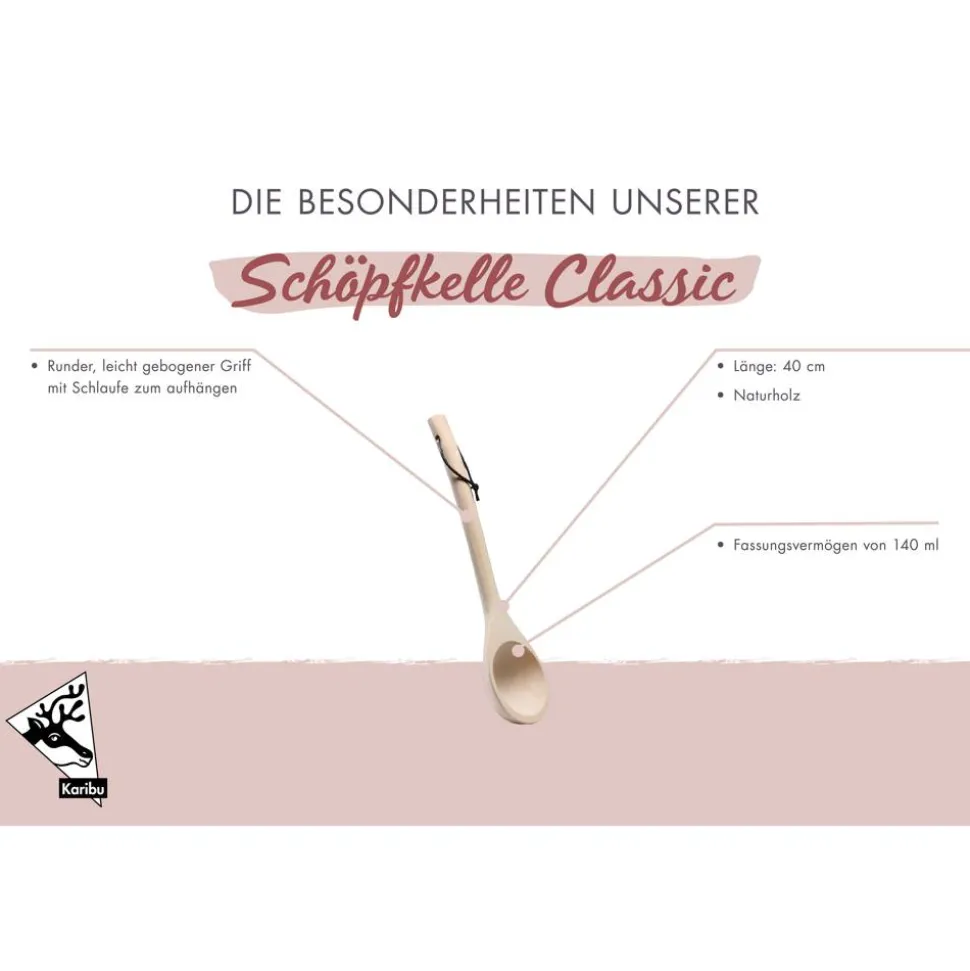 Sauna-Schöpfkelle 'Classic' Holz