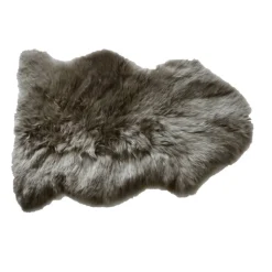 Schaf-Fell taupe 85 x 55 cm