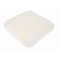 Schaffellkissen weiß 35 x 35 cm