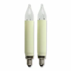 Schaftkerzen E10 3 W 23 V 2 Stück