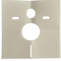Schallschutzplatte für Wand-WC und Bidet